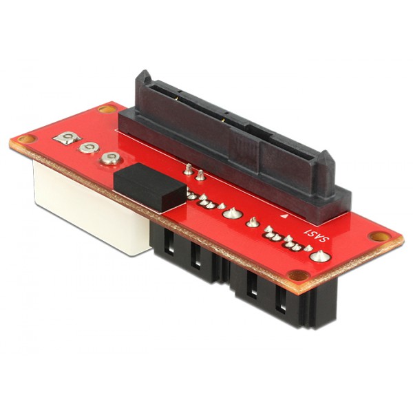 DELOCK κάρτα επέκτασης SAS SFF-8482 σε 2x SATA 62469, Hot Swap DELOCK κάρτα επέκτασης SAS SFF-8482 σε 2x SATA 62469, Hot Swap