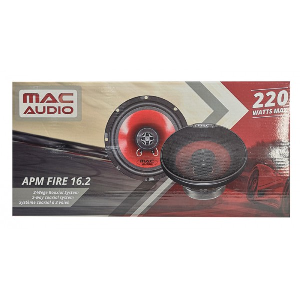 MAC AUDIO σετ ηχεία αυτοκινήτου APM Fire 16.2, 6.5", 55W RMS, 2 δρόμων MAC AUDIO σετ ηχεία αυτοκινήτου APM Fire 16.2, 6.5", 55W RMS, 2 δρόμων