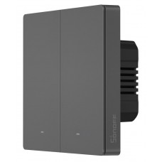 SONOFF smart διακόπτης M5-2C-86, διπλός, WiFi, γκρι