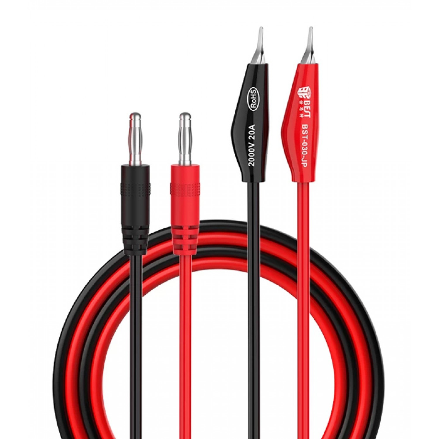 BEST ακροδέκτες πολυμέτρου BST-030-JP, 104cm, 2000V/20A BEST ακροδέκτες πολυμέτρου BST-030-JP, 104cm, 2000V/20A