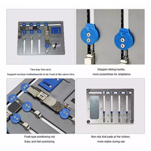 BEST βάση motherboard BST-001Q για επισκευή smartphone, 4-axis, 15x20cm BEST βάση motherboard BST-001Q για επισκευή smartphone, 4-axis, 15x20cm