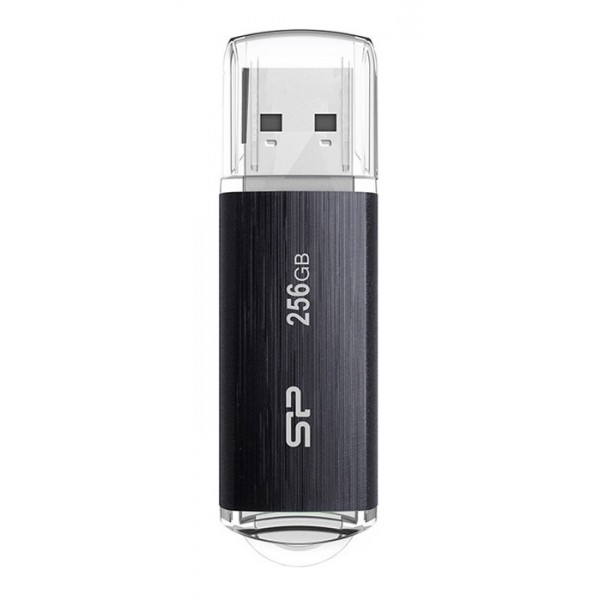 SILICON POWER USB Flash Drive Blaze B02, 256GB, USB 3.2, μαύρο SILICON POWER USB Flash Drive Blaze B02, 256GB, USB 3.2, μαύρο