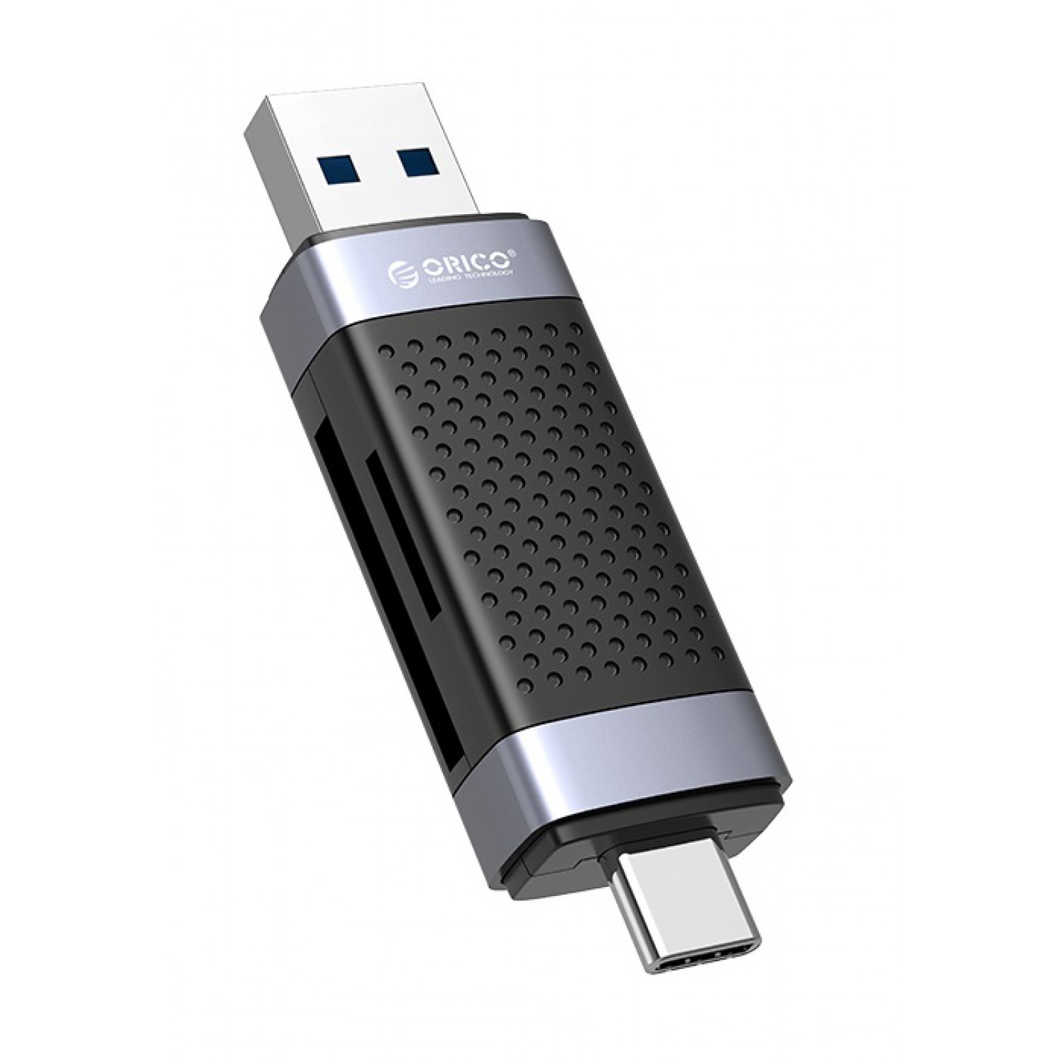 ORICO card reader CD2D-AC2 για SD & Micro SD, USB-C & USB, μαύρο ORICO card reader CD2D-AC2 για SD & Micro SD, USB-C & USB, μαύρο
