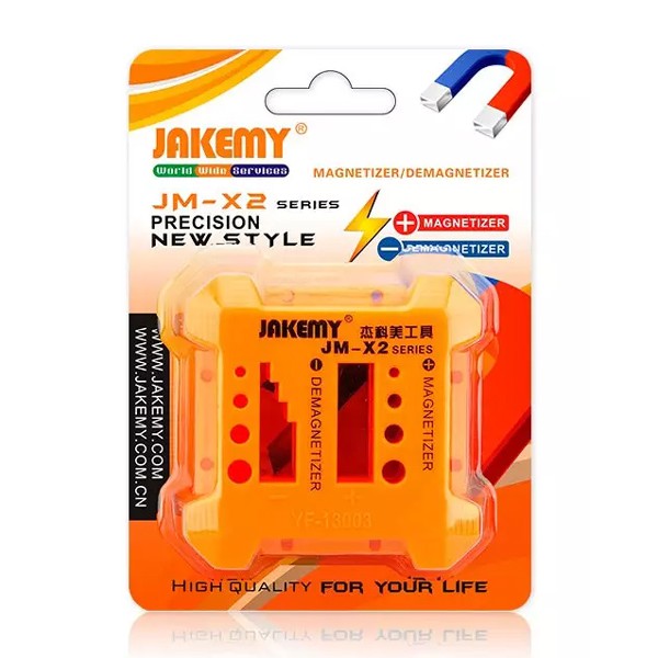 JAKEMY μαγνητιστής/απομαγνητιστής JM-X2 για κατσαβίδια, 1.3-7mm JAKEMY μαγνητιστής/απομαγνητιστής JM-X2 για κατσαβίδια, 1.3-7mm