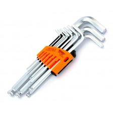 JAKEMY σετ κλειδιά Allen JM-HK2-1, 1.5-10mm, CR-V, 9τμχ