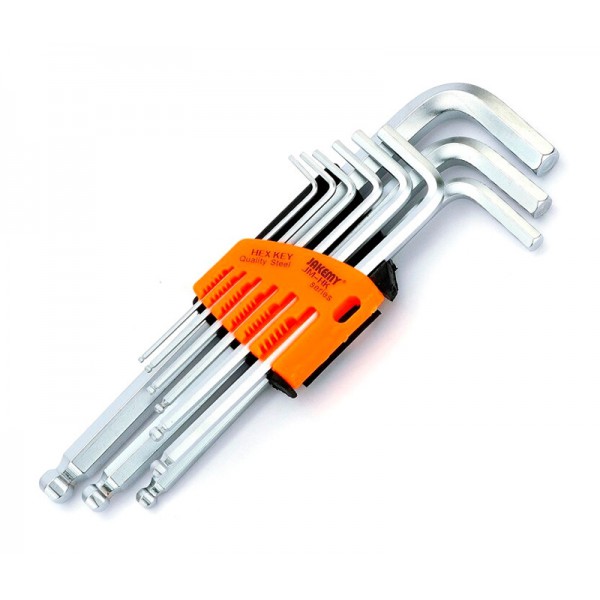 JAKEMY σετ κλειδιά Allen JM-HK2-1, 1.5-10mm, CR-V, 9τμχ JAKEMY σετ κλειδιά Allen JM-HK2-1, 1.5-10mm, CR-V, 9τμχ