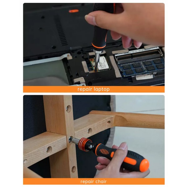 JAKEMY σετ κατσαβιδιών JM-6111 με βαλιτσάκι, CR-V, 69τμχ JAKEMY σετ κατσαβιδιών JM-6111 με βαλιτσάκι, CR-V, 69τμχ