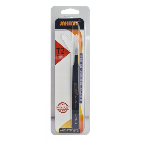 JAKEMY τσιμπίδα JM-T2-14, ανοξείδωτη, SUS304, 125mm, ίσια JAKEMY τσιμπίδα JM-T2-14, ανοξείδωτη, SUS304, 125mm, ίσια