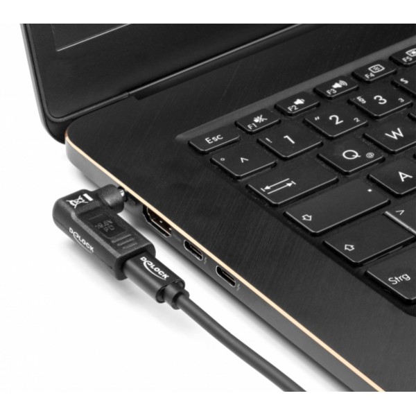 DELOCK αντάπτορας τροφοδοσίας 60007, USB-C σε Dell 4.5x3mm, 90°, μαύρος DELOCK αντάπτορας τροφοδοσίας 60007, USB-C σε Dell 4.5x3mm, 90°, μαύρος