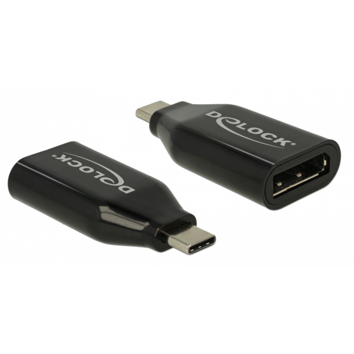 DELOCK αντάπτορας USB-C σε DisplayPort 64151, 4K/60Hz, μαύρος DELOCK αντάπτορας USB-C σε DisplayPort 64151, 4K/60Hz, μαύρος