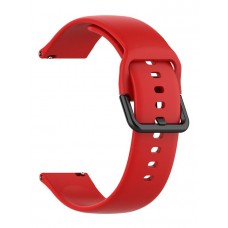 Λουράκι σιλικόνης BAND-003-RD, 20mm, κόκκινο