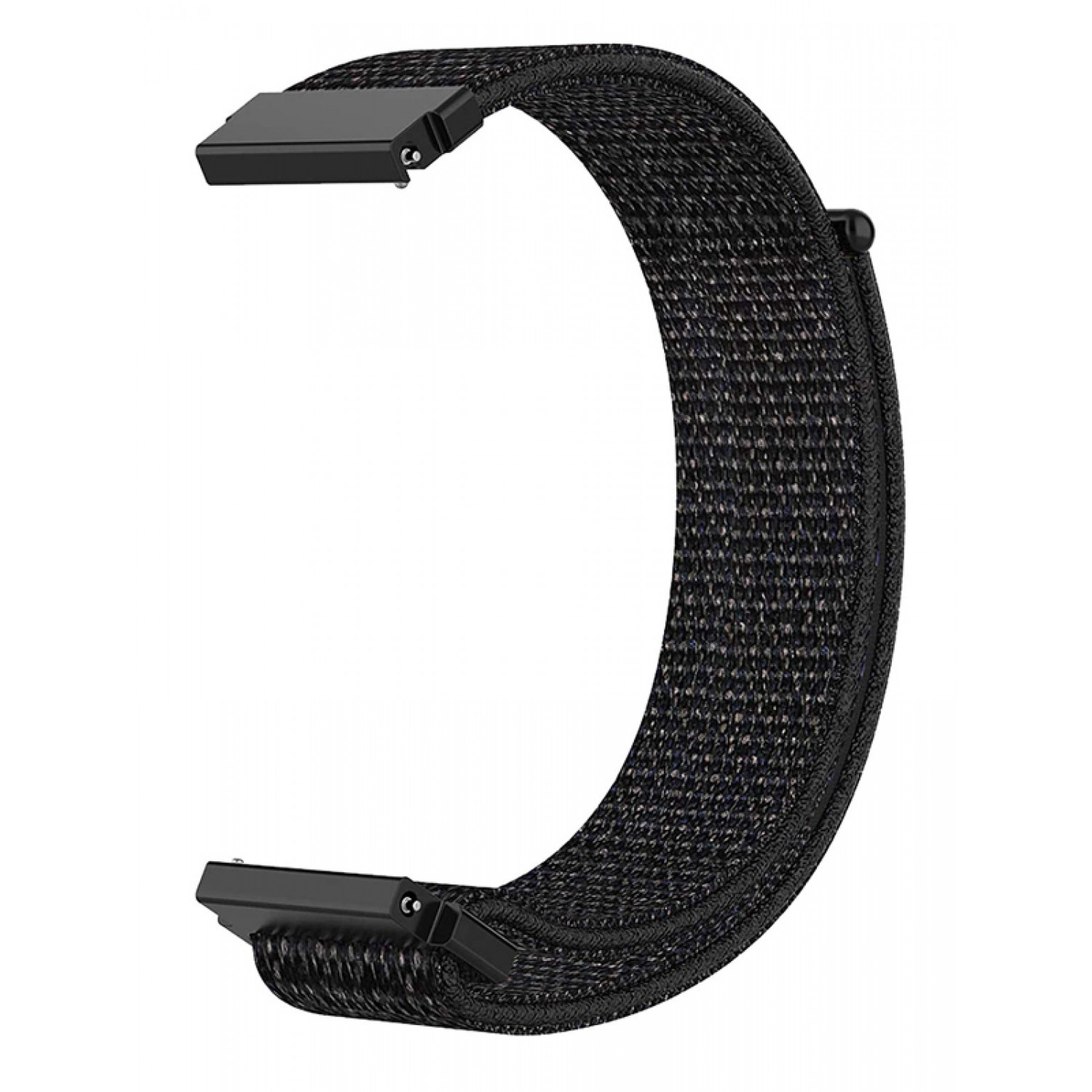 Λουράκι ρολογιού BAND-004-BK, 20mm, υφασμάτινο, μαύρο Λουράκι ρολογιού BAND-004-BK, 20mm, υφασμάτινο, μαύρο