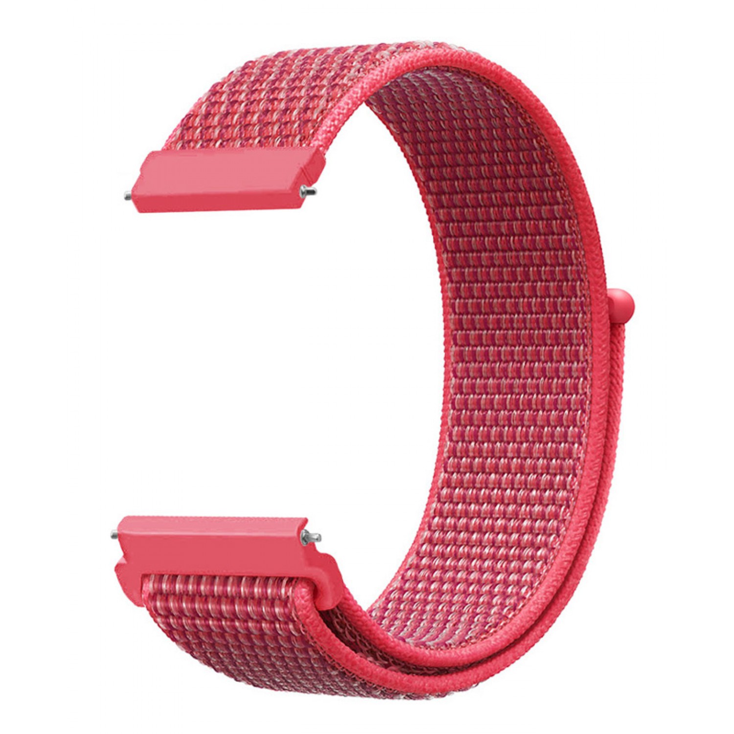 Λουράκι ρολογιού BAND-004-RD, 20mm, υφασμάτινο, ροζ Λουράκι ρολογιού BAND-004-RD, 20mm, υφασμάτινο, ροζ