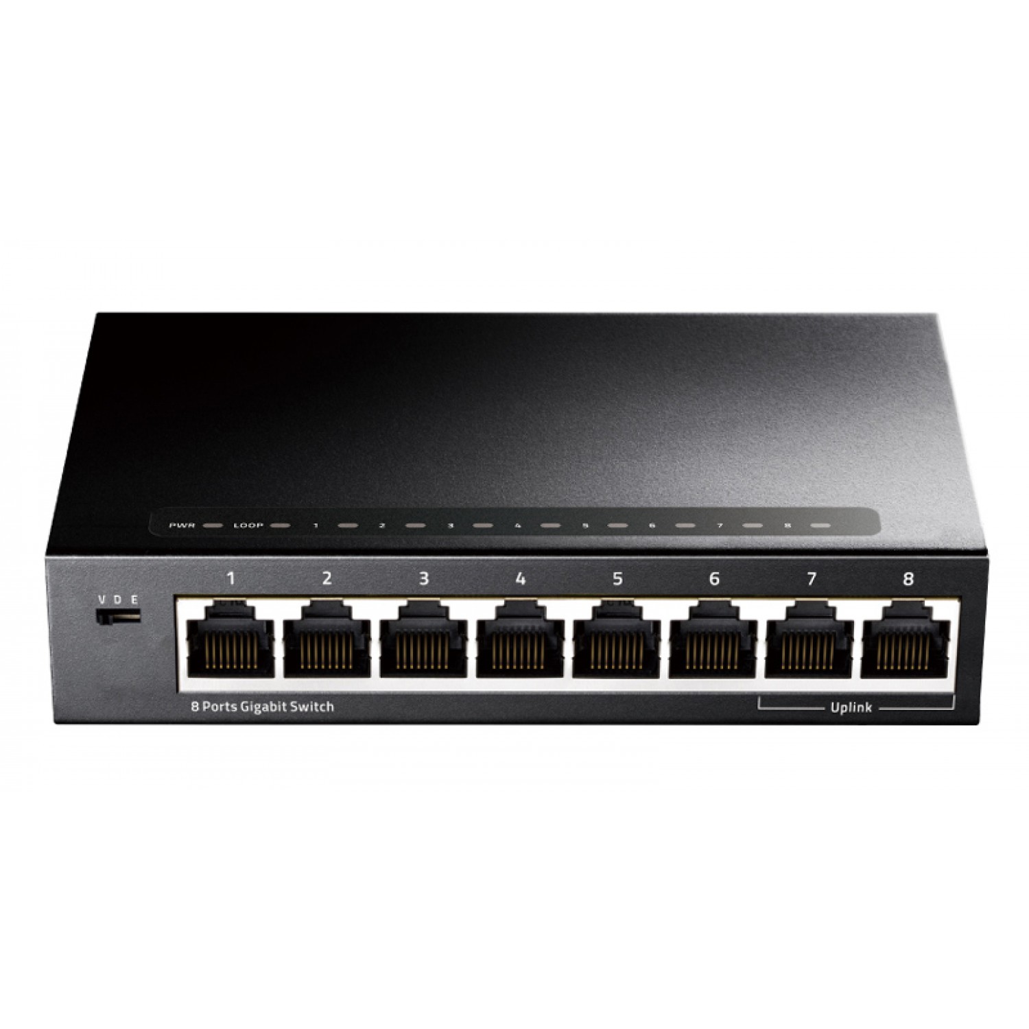 CUDY desktop switch GS108, 8-port Gigabit, 10/100/1000Mbps CUDY desktop switch GS108, 8-port Gigabit, 10/100/1000Mbps