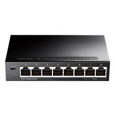 CUDY desktop switch GS108, 8-port Gigabit, 10/100/1000Mbps