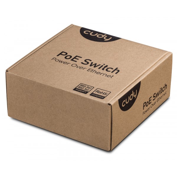 CUDY PoE+ switch GS1005P, 5-port 10/100/1000Mbps PoE+, 60W CUDY PoE+ switch GS1005P, 5-port 10/100/1000Mbps PoE+, 60W