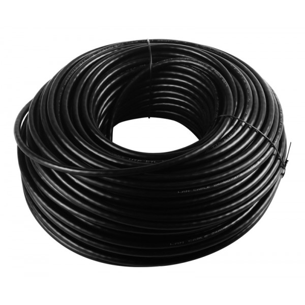 GOOBAY kit καλώδιο δικτύου 94399, CAT 6 U/UTP, CCA, 305m, μαύρο GOOBAY kit καλώδιο δικτύου 94399, CAT 6 U/UTP, CCA, 305m, μαύρο
