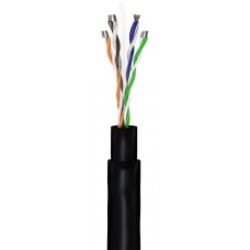 GOOBAY kit καλώδιο δικτύου 94399, CAT 6 U/UTP, CCA, 305m, μαύρο