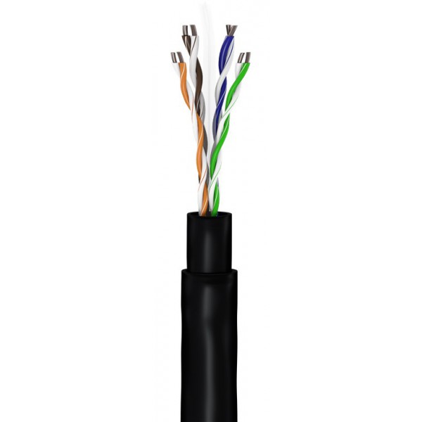 GOOBAY kit καλώδιο δικτύου 94399, CAT 6 U/UTP, CCA, 305m, μαύρο GOOBAY kit καλώδιο δικτύου 94399, CAT 6 U/UTP, CCA, 305m, μαύρο