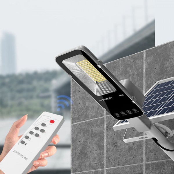 SUPFIRE LED ηλιακός προβολέας FF5-C, 263W 8000K, IP65