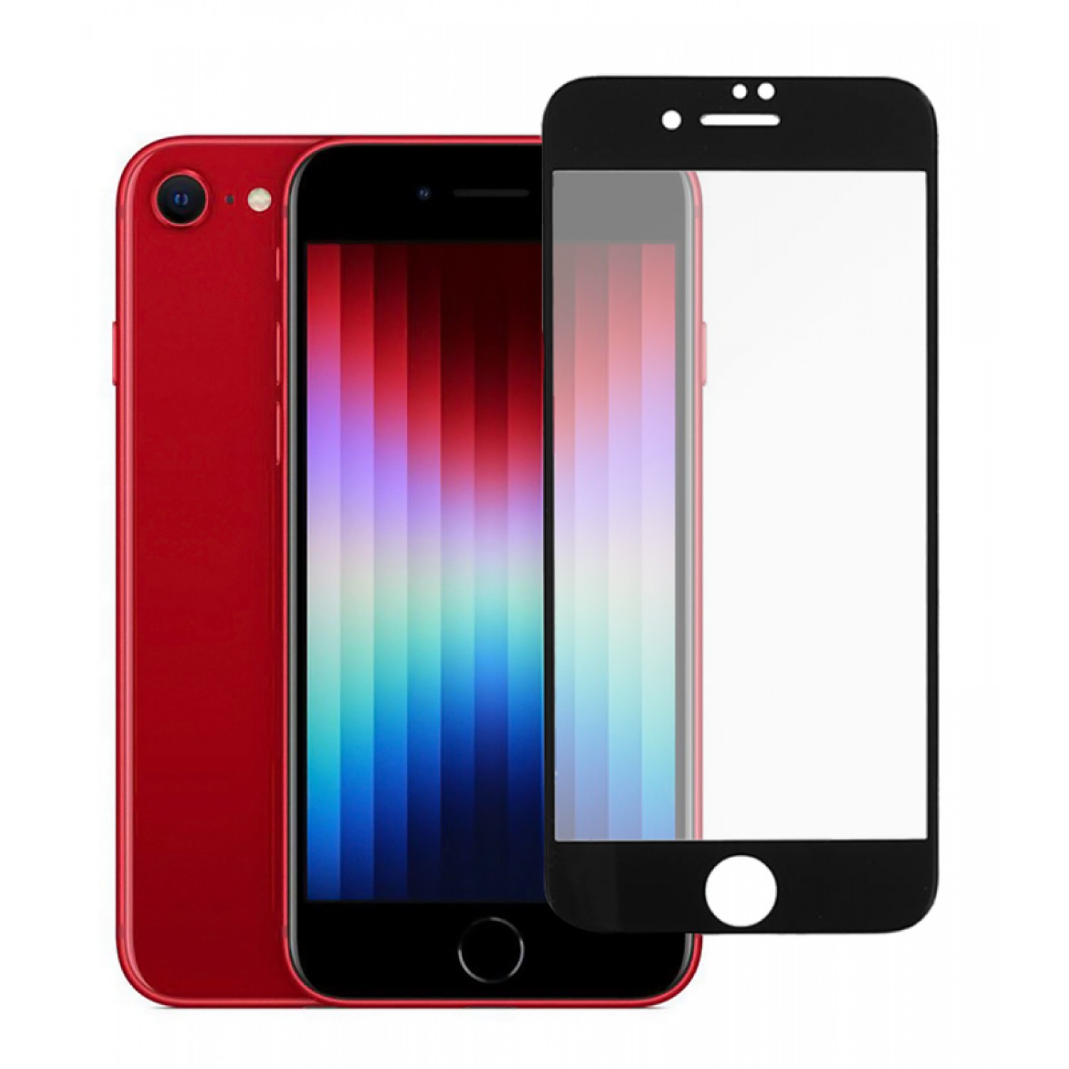 POWERTECH tempered glass 5D TGC-0584, full glue, iPhone SE 2022, μαύρο POWERTECH tempered glass 5D TGC-0584, full glue, iPhone SE 2022, μαύρο