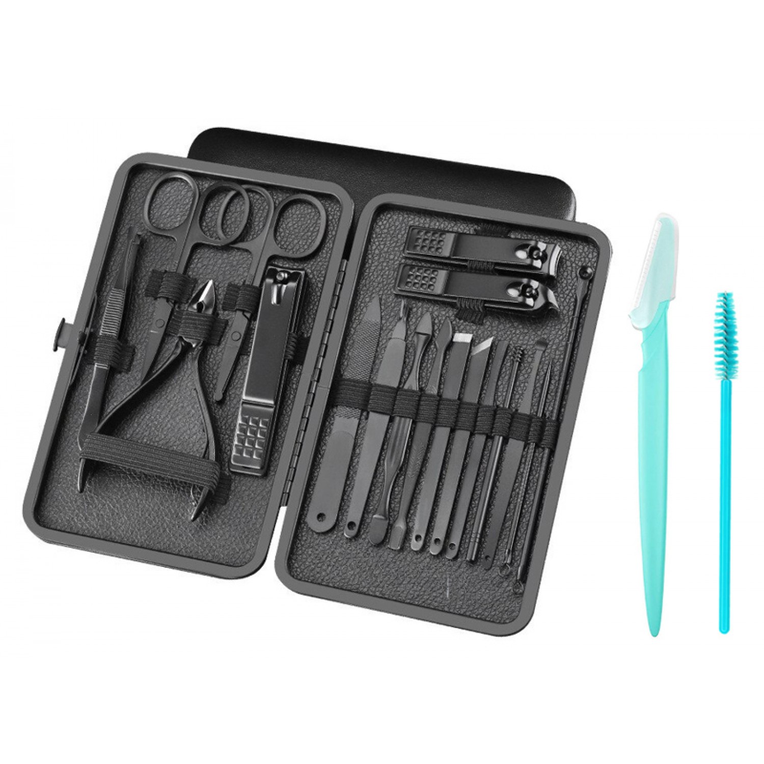 Σετ περιποίησης νυχιών & προσώπου BTHU-0029, με θήκη, 20τμχ Σετ περιποίησης νυχιών & προσώπου BTHU-0029, με θήκη, 20τμχ