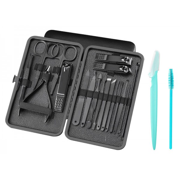 Σετ περιποίησης νυχιών & προσώπου BTHU-0029, με θήκη, 20τμχ Σετ περιποίησης νυχιών & προσώπου BTHU-0029, με θήκη, 20τμχ