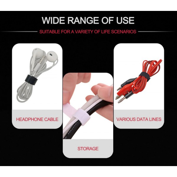 POWERTECH ταινία τύπου velcro πολλαπλών χρήσεων, 50mm, 25m, μαύρο POWERTECH ταινία τύπου velcro πολλαπλών χρήσεων, 50mm, 25m, μαύρο