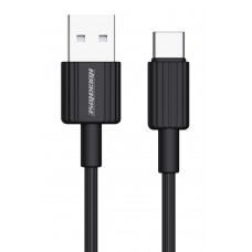 ROCKROSE καλώδιο USB-C σε USB Arrow AC, 2.4A, 1m, μαύρο