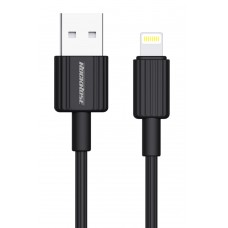 ROCKROSE καλώδιο Lightning σε USB Arrow AL, 2.4A, 1m, μαύρο