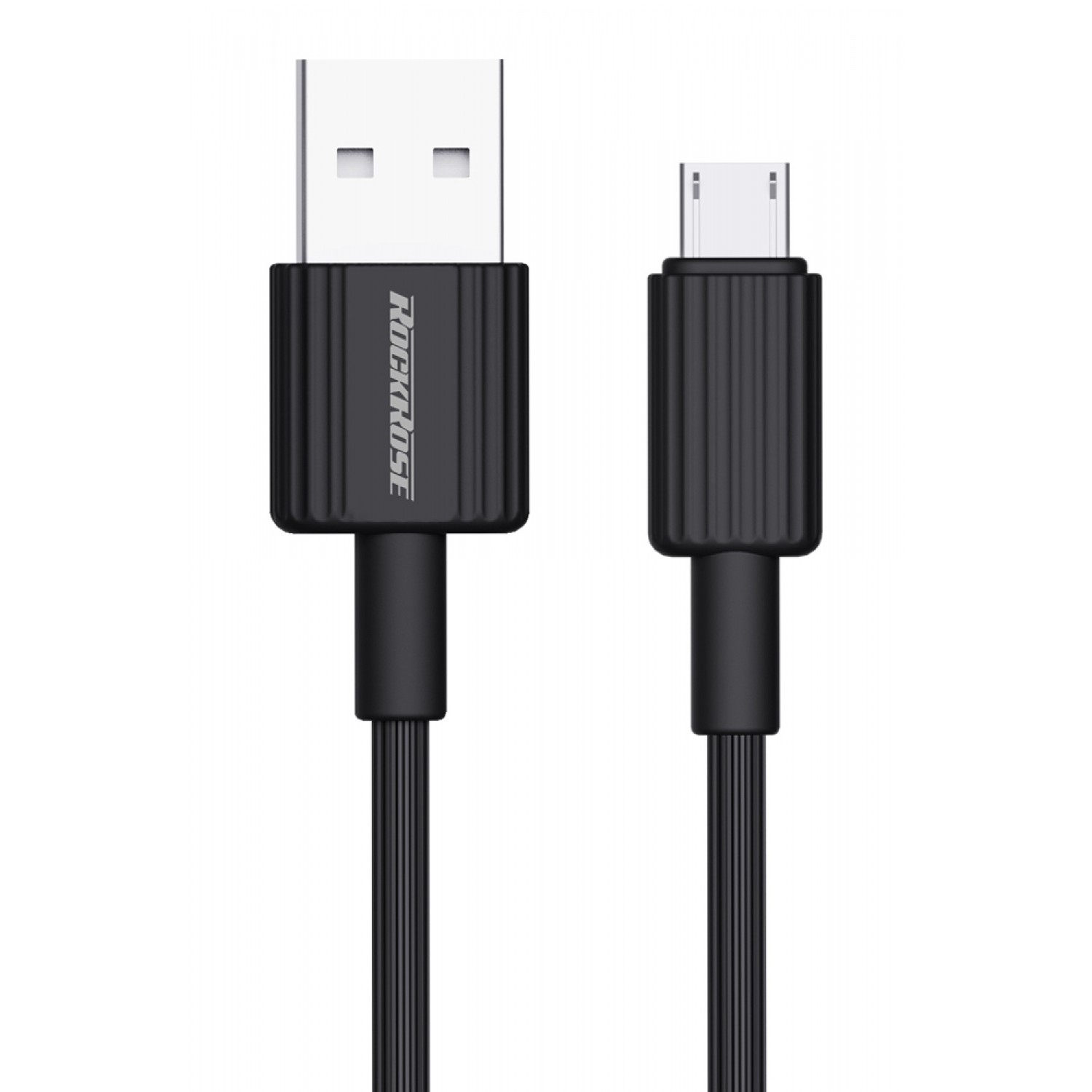 ROCKROSE καλώδιο Micro USB σε USB Arrow AC, 2.4A, 1m, μαύρο ROCKROSE καλώδιο Micro USB σε USB Arrow AC, 2.4A, 1m, μαύρο