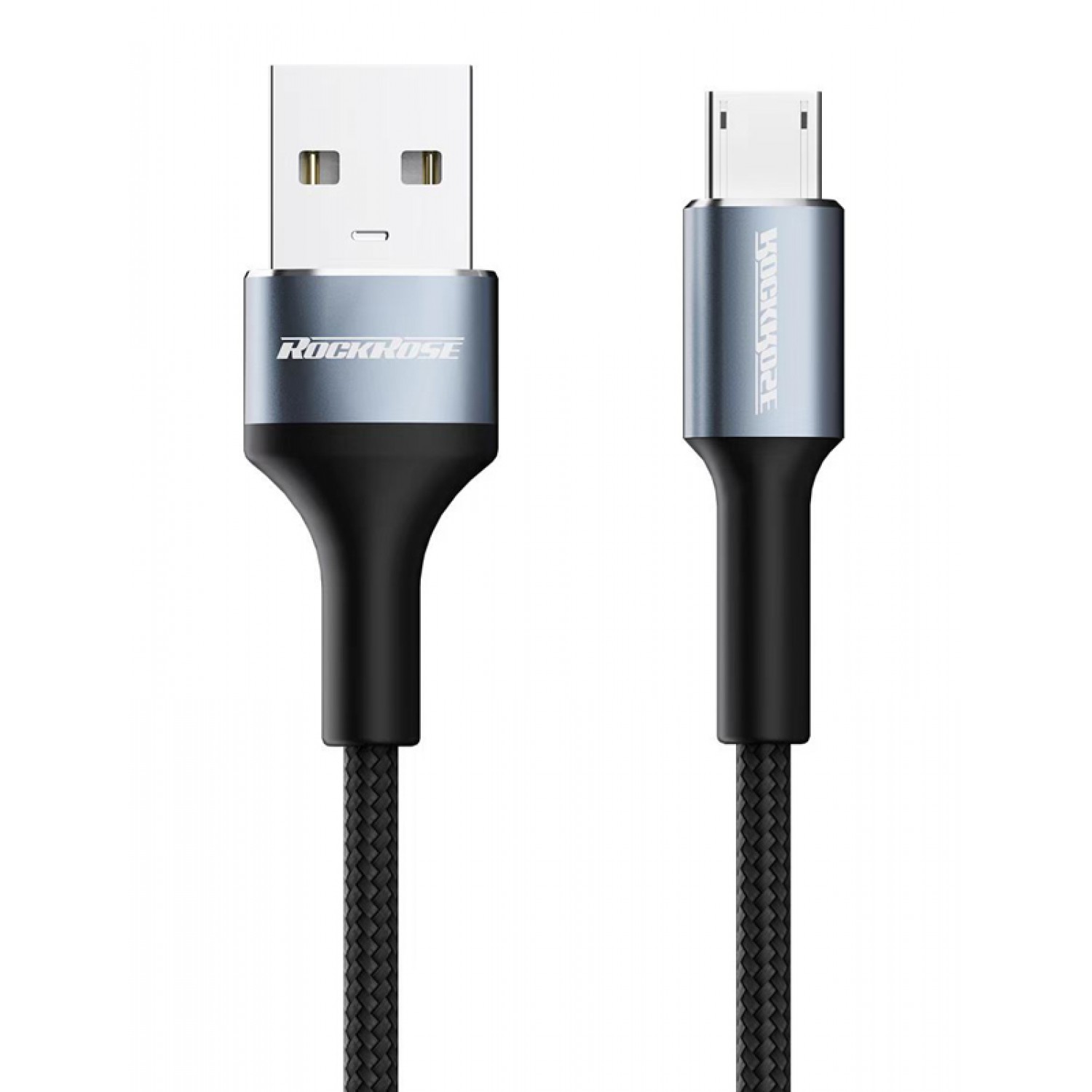 ROCKROSE καλώδιο USB σε Micro USB Aspire AM, 2.4A, 1m, μαύρο ROCKROSE καλώδιο USB σε Micro USB Aspire AM, 2.4A, 1m, μαύρο