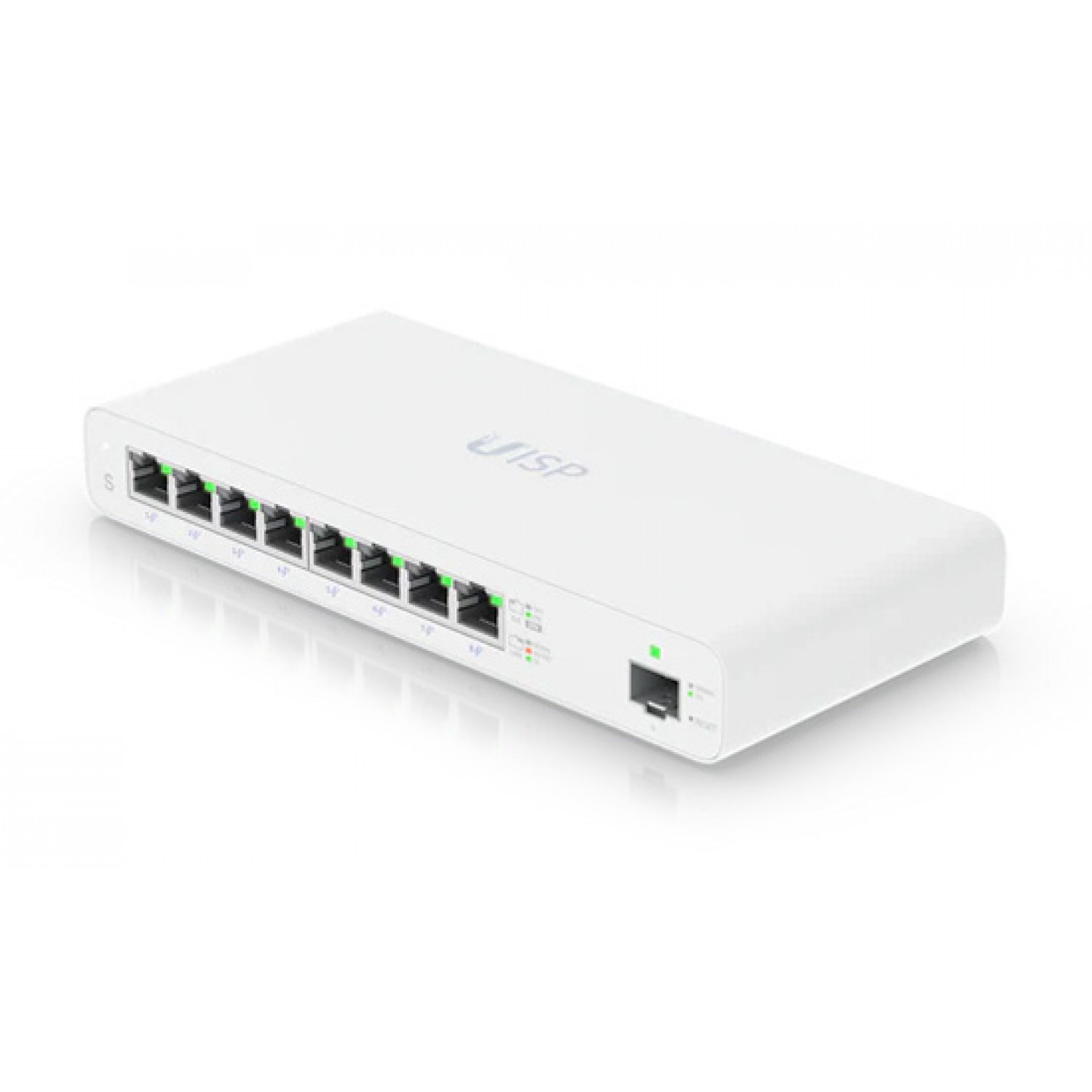 UBIQUITI Switch UISP, 8-Port Gigabit, 10/100/1000 Mbps, PoE UBIQUITI Switch UISP, 8-Port Gigabit, 10/100/1000 Mbps, PoE