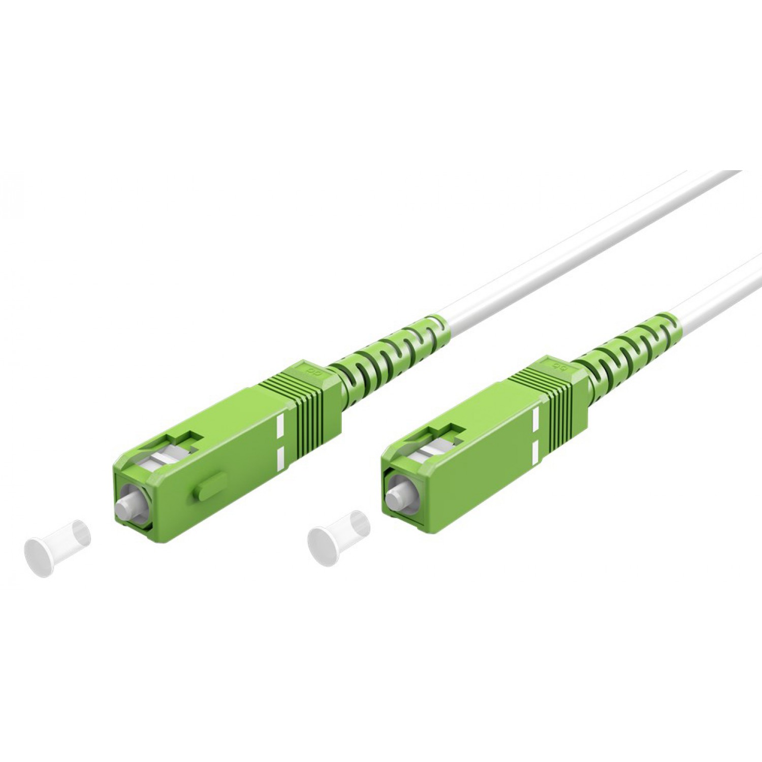 GOOBAY καλώδιο οπτικής ίνας SC-APC 59596, SM, OS2, 9/125µm, 3m, λευκό GOOBAY καλώδιο οπτικής ίνας SC-APC 59596, SM, OS2, 9/125µm, 3m, λευκό