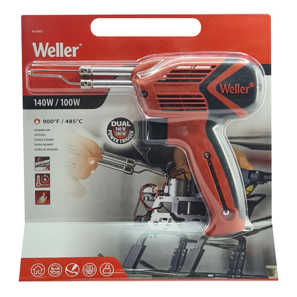 WELLER κολλητήρι WLG940023C με LED φωτισμό, 140W/100W, έως 485°C WELLER κολλητήρι WLG940023C με LED φωτισμό, 140W/100W, έως 485°C
