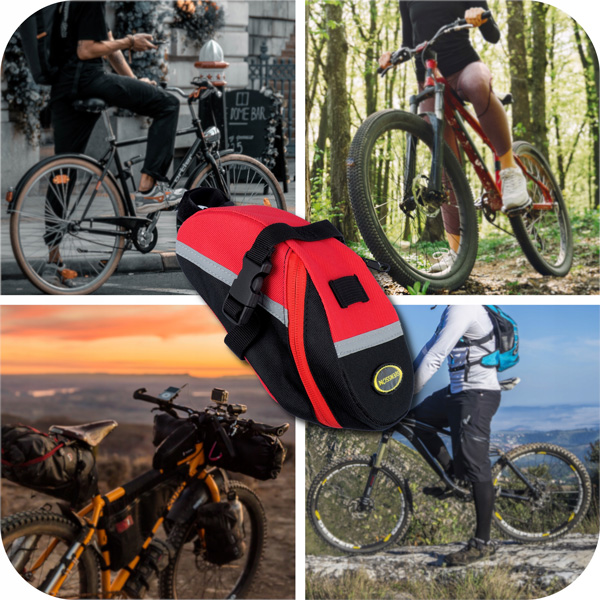 SVENSSON τσαντάκι σέλας ποδηλάτου RIDER104, 0.8l, αδιάβροχο, κόκκινο SVENSSON τσαντάκι σέλας ποδηλάτου RIDER104, 0.8l, αδιάβροχο, κόκκινο