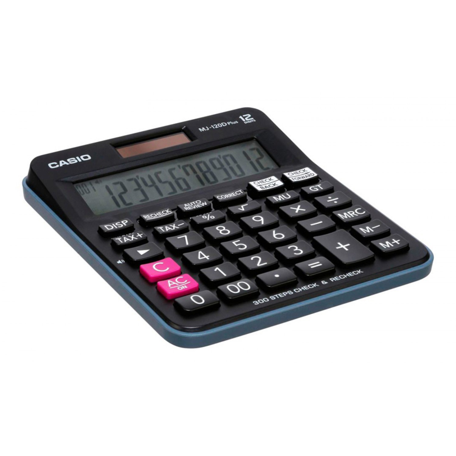 CASIO αριθμομηχανή MJ-120D Plus, ηλιακό & μπαταρία, 12 ψηφία, γκρι CASIO αριθμομηχανή MJ-120D Plus, ηλιακό & μπαταρία, 12 ψηφία, γκρι