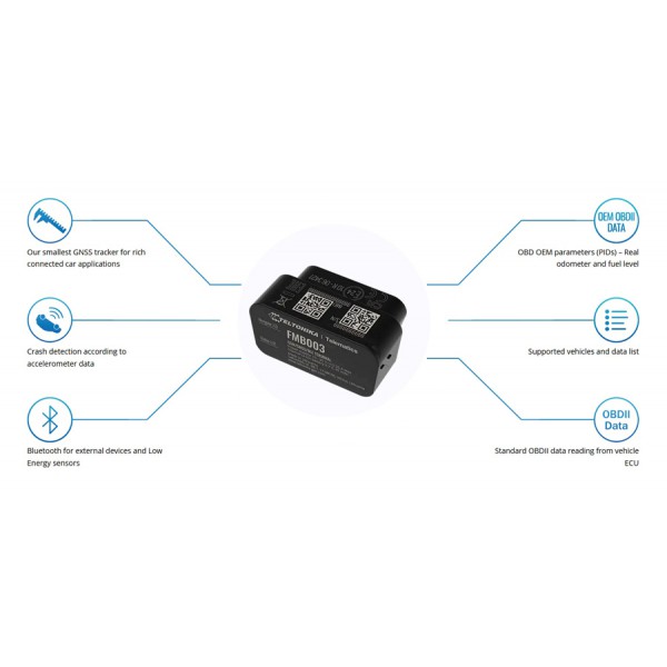 TELTONIKA GPS Tracker αυτοκινήτου FMB00377NJ01, GSM/GPRS/GNSS, Bluetooth TELTONIKA GPS Tracker αυτοκινήτου FMB00377NJ01, GSM/GPRS/GNSS, Bluetooth