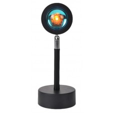 LED φωτιστικό sunset ZD67C, 4 εφέ φωτισμού, 180°, 2.5W, μαύρο