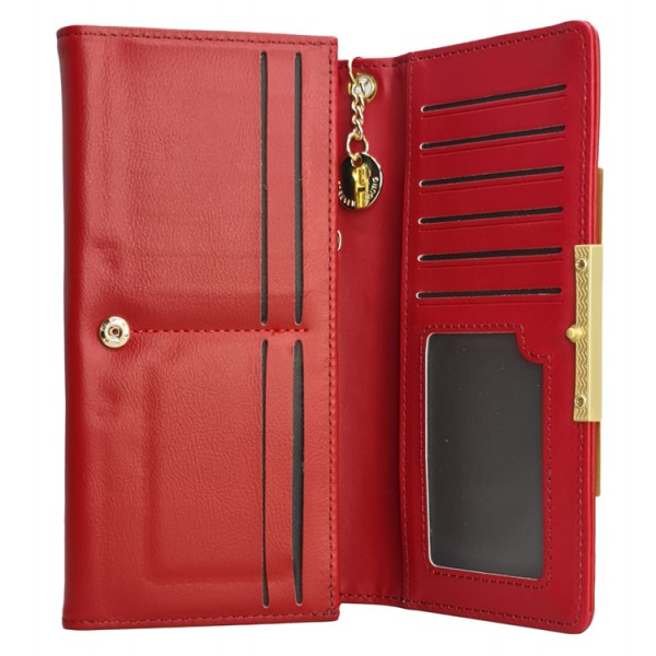 ROXXANI γυναικείο πορτοφόλι LBAG-0014, κόκκινο