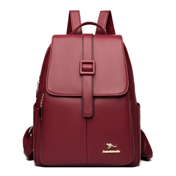 BALIDAISHU γυναικεία τσάντα πλάτης LBAG-0010, κόκκινη BALIDAISHU γυναικεία τσάντα πλάτης LBAG-0010, κόκκινη