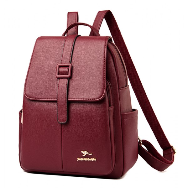 BALIDAISHU γυναικεία τσάντα πλάτης LBAG-0010, κόκκινη BALIDAISHU γυναικεία τσάντα πλάτης LBAG-0010, κόκκινη