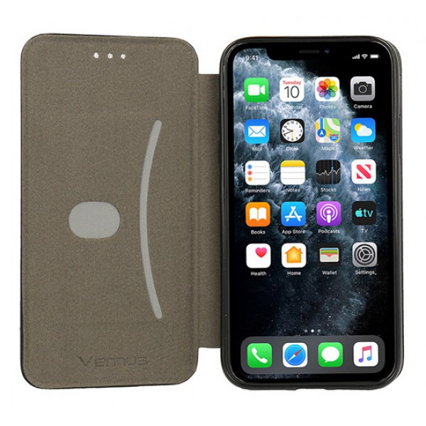 VENNUS Θήκη Βook Elegance VNS-0050 για iPhone 14 Pro, μαύρη VENNUS Θήκη Βook Elegance VNS-0050 για iPhone 14 Pro, μαύρη