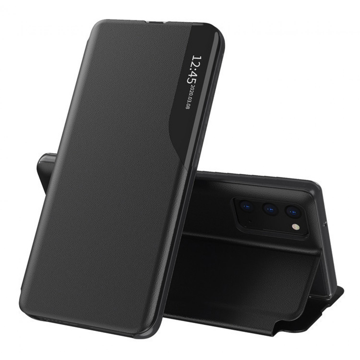 POWERTECH θήκη Smart view MOB-1743 για Samsung A13 5G, μαύρη POWERTECH θήκη Smart view MOB-1743 για Samsung A13 5G, μαύρη