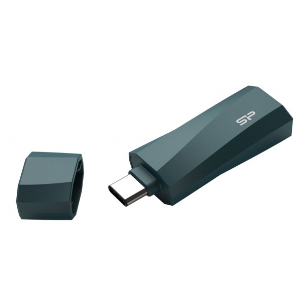 SILICON POWER USB-C Flash Drive Mobile C07, 256GB, USB 3.2, μπλε SILICON POWER USB-C Flash Drive Mobile C07, 256GB, USB 3.2, μπλε