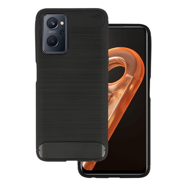 POWERTECH θήκη Carbon MOB-1740 για Realme 9i, μαύρη