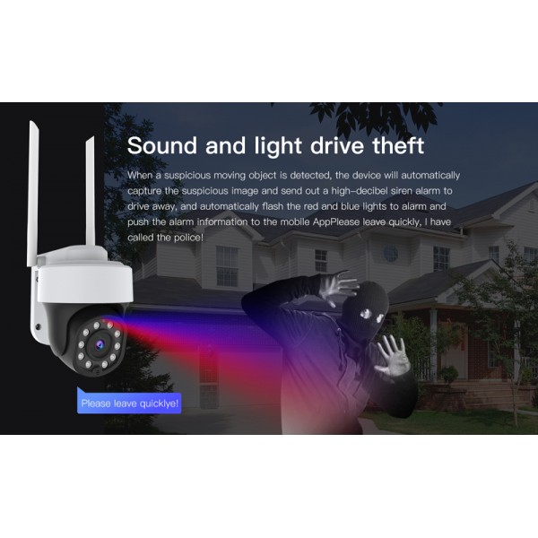 VSTARCAM smart IP κάμερα CS665Q, IP66, 4MP, Wi-Fi, PTZ VSTARCAM smart IP κάμερα CS665Q, IP66, 4MP, Wi-Fi, PTZ