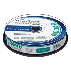 MEDIARANGE DVD+R Double Layer, 8.5GB, 240min, 8x speed, cake box, 10τμχ