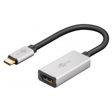 GOOBAY αντάπτορας USB-C σε HDMI 60194, 8K/30Hz, 4K/120Hz, γκρι