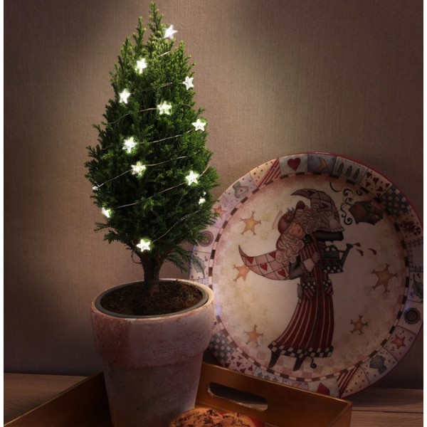 GOOBAY LED λαμπάκια Stars 60332, 3000K, 5lm, 20 LED, 2.2m GOOBAY LED λαμπάκια Stars 60332, 3000K, 5lm, 20 LED, 2.2m